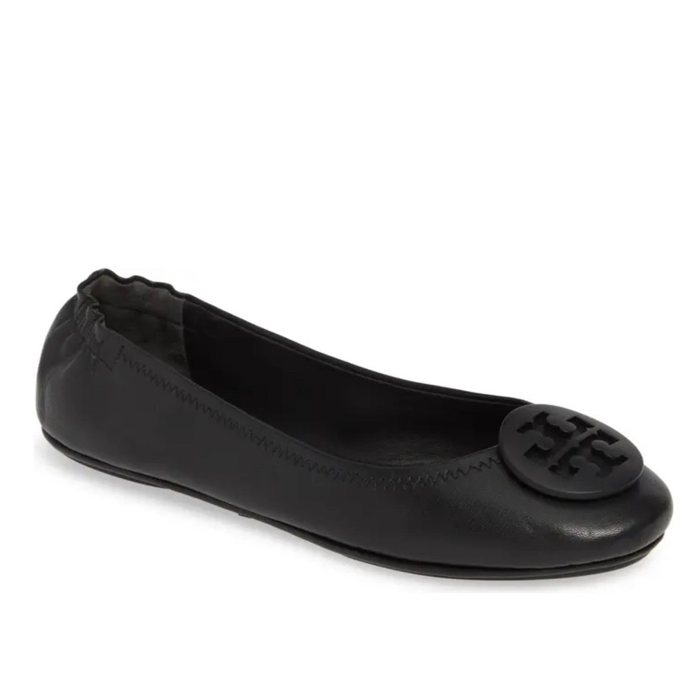 Tory Burch Minnie Ballet Leather Flats